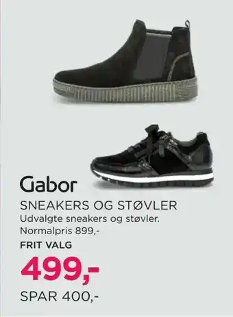 Salling Sneakers og støvler tilbud