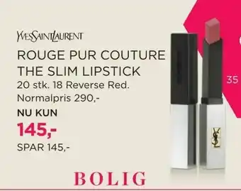 Salling Rouge pur couture the slim lipstick tilbud