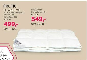 Salling Helårs dyne tilbud