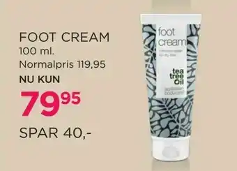 Salling Foot cream tilbud
