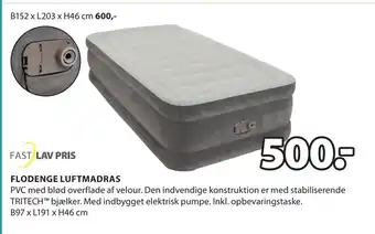 JYSK FLODENGE LUFTMADRAS tilbud