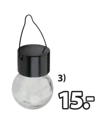 JYSK NATTERGAL SOLCELLELAMPE tilbud