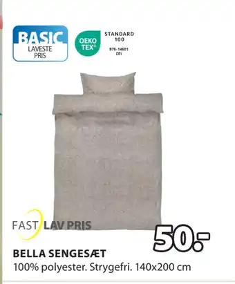 JYSK BELLA SENGESÆT tilbud