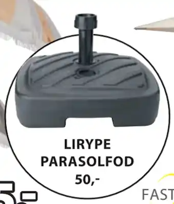 JYSK LIRYPE PARASOLFOD tilbud