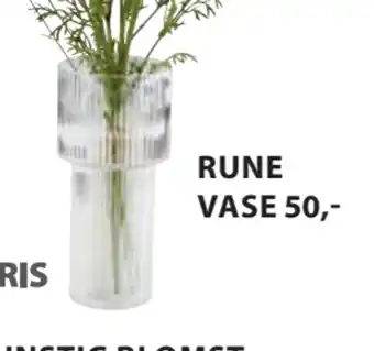 JYSK RUNE VASE tilbud
