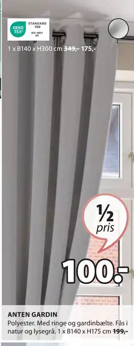JYSK ANTEN GARDIN tilbud