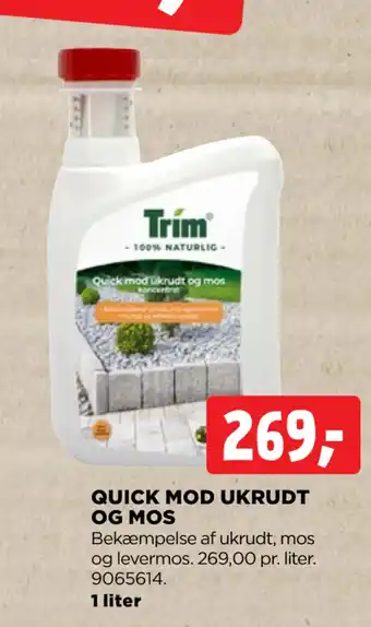 jem & fix QUICK MOD UKRUDT OG MOS tilbud