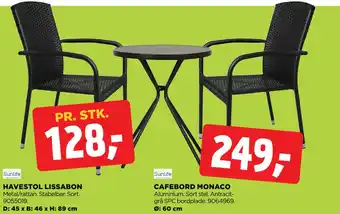 jem & fix HAVESTOL LISSABON tilbud