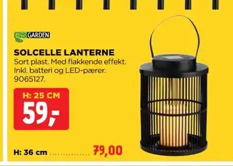 jem & fix SOLCELLE LANTERNE tilbud