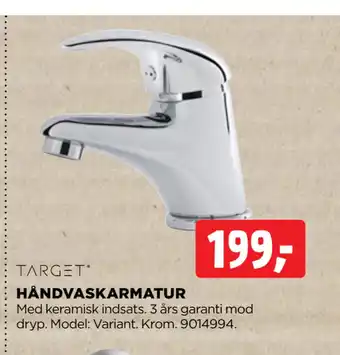 jem & fix HÅNDVASKARMATUR tilbud