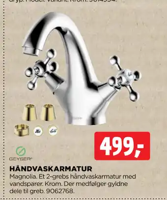 jem & fix HÅNDVASKARMATUR tilbud