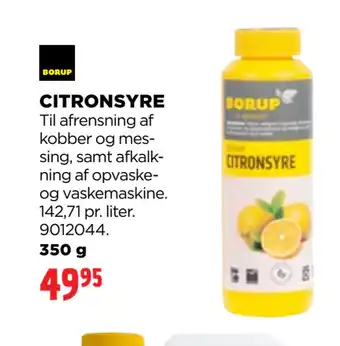 jem & fix CITRONSYRE tilbud