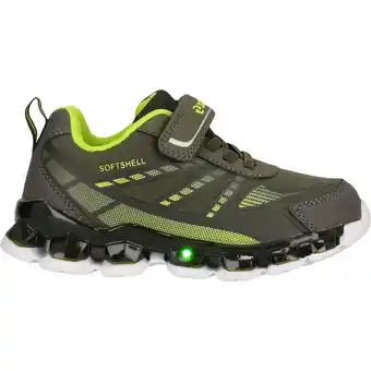 Sport 24 ZigZag Nunstu Velcro Sneakers M/Lys Børn tilbud