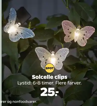 Solcelle clips