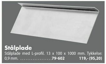 Stålplade