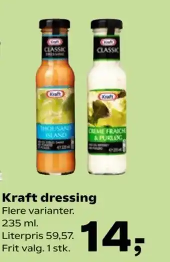 Kvickly Kraft dressing tilbud