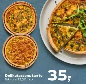 Kvickly Delikatessens tærte tilbud