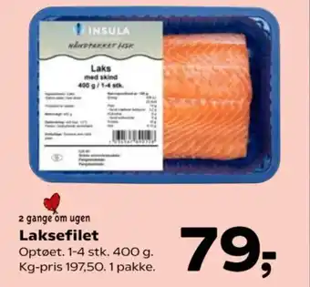 Kvickly Laksefilet tilbud