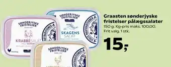 Kvickly Graasten sønderjyske fristelser pålægssalater tilbud