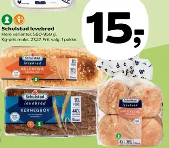 Kvickly Schulstad levebred tilbud