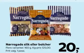 Kvickly Nørregade slik eller bolcher tilbud