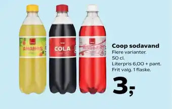 Kvickly Coop sodavand tilbud