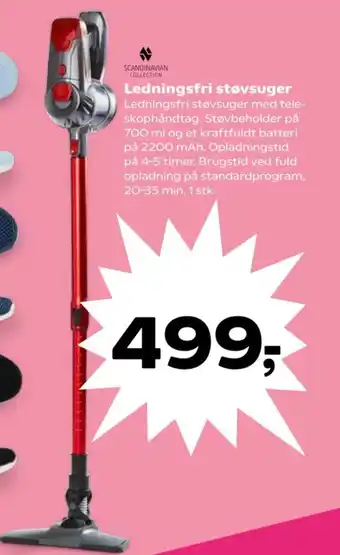 Kvickly Ledningsfri støvsuger tilbud