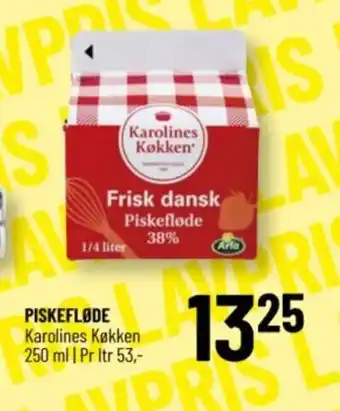 Løvbjerg PISKEFLØDE tilbud