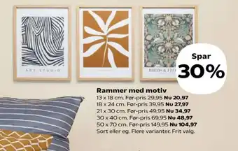 Rammer med motiv