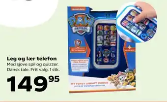Leg og lær telefon