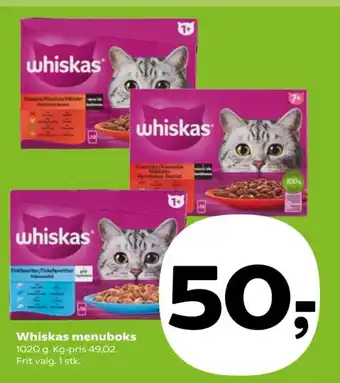 Whiskas menuboks