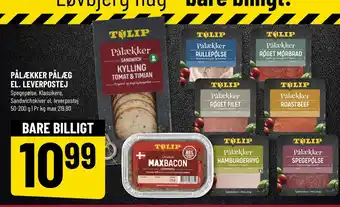 Løvbjerg PÅLÆKKER PÅLÆG EL. LEVERPOSTEJ tilbud