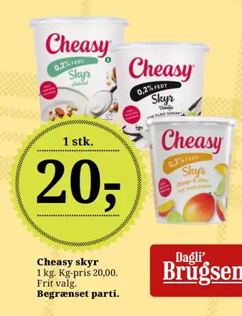 Dagli'Brugsen Cheasy skyr tilbud