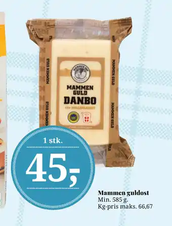 Mammen guldost