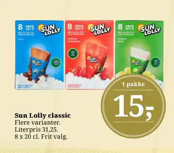 Dagli'Brugsen Sun Lolly classic tilbud