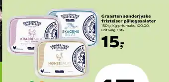 Kvickly Graasten sønderjyske fristelser pålægssalater tilbud