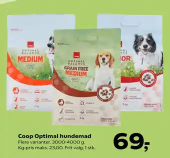 Kvickly Coop Optimal hundemad tilbud
