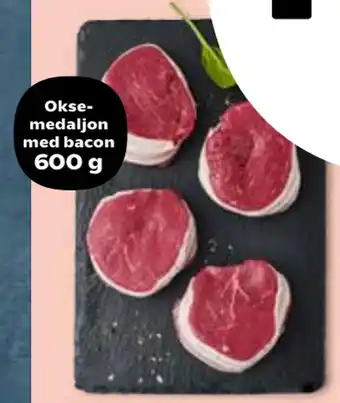 SuperBrugsen Oksemedaljon med bacon tilbud