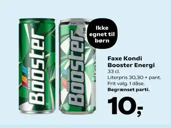 Faxe Kondi Booster Energi