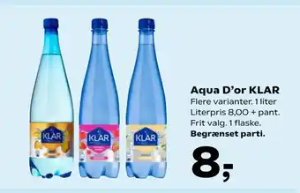 SuperBrugsen Aqua D’or KLAR tilbud