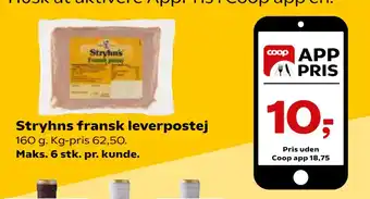 SuperBrugsen Stryhns fransk leverpostej tilbud