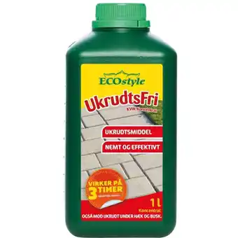 Ecostyle Kvik UkrudtsFri koncentrat 1000 ml