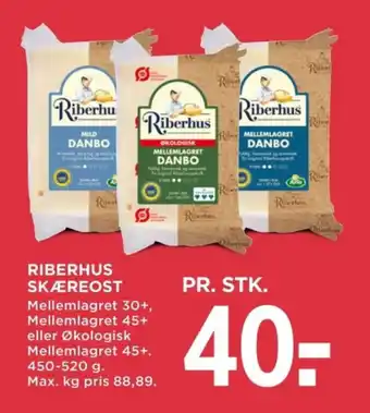 MENY RIBERHUS SKÆREOST tilbud
