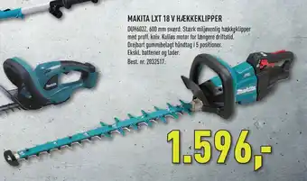 Johannes Fog MAKITA LXT 18 V HÆKKEKLIPPER tilbud