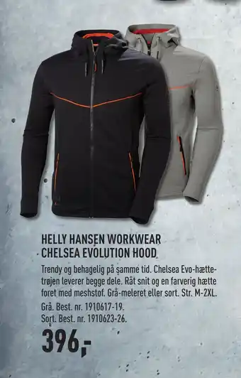 Johannes Fog HELLY HANSEN WORKWEAR CHELSEA EVOLUTION HOOD tilbud