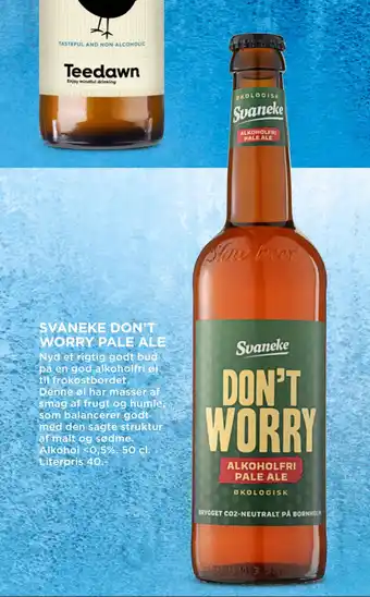 MENY SVANEKE DON’T WORRY PALE ALE tilbud