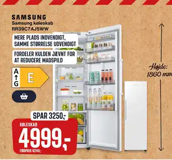 Skousen Samsung køleskab tilbud