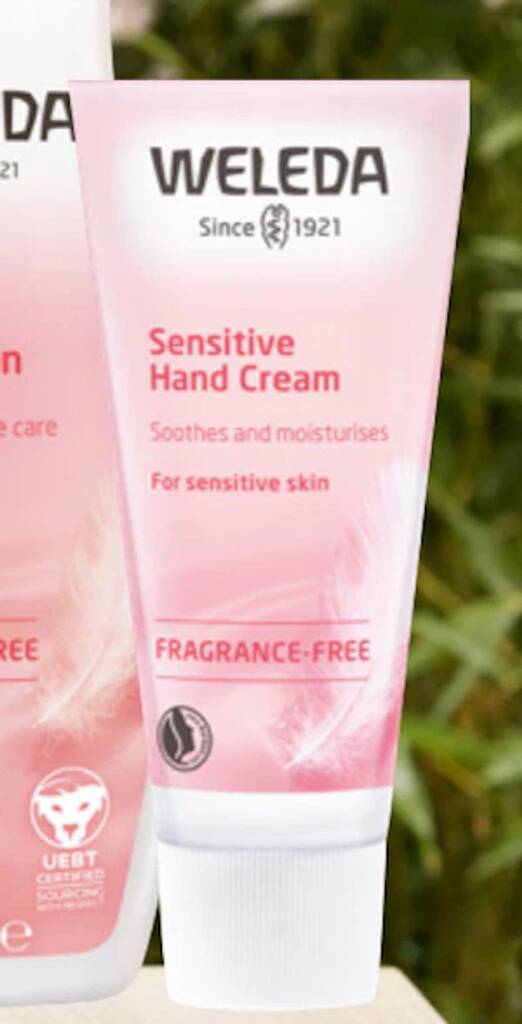 Hand Cream Sensitive tilbud hos Din Lokale Helsekost