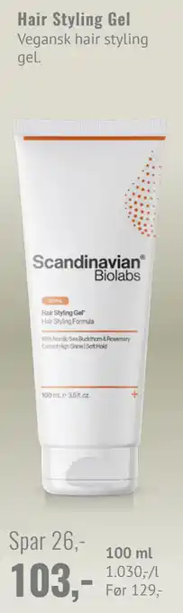 Helsam Hair Styling Gel tilbud