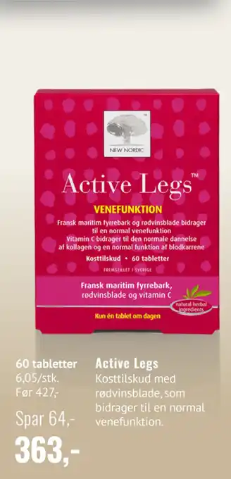Helsam Active Legs tilbud